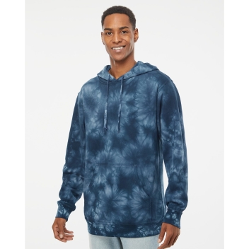 Independent Trading Co. Unisex Midweight Tie-dyed Hooded Sweatshirt - Prm4500td
