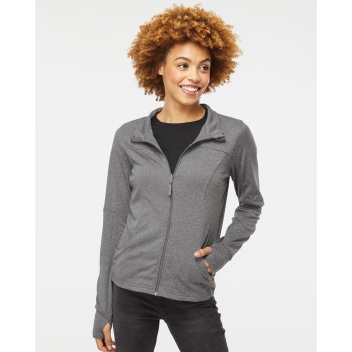 Independent Trading Co. Women's Poly-tech Full-zip Track Jacket - Exp60paz