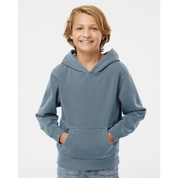 Independent Trading Co. Youth Midweight Pigment-dyed Hooded Sweatshirt - Prm1500y