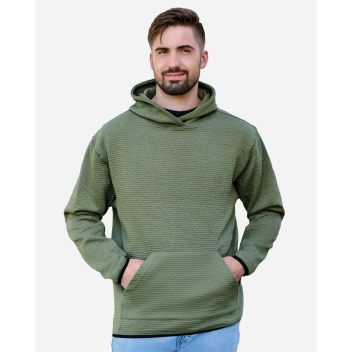 J. America Unisex Pebble Fleece Hooded Pullover - 8774