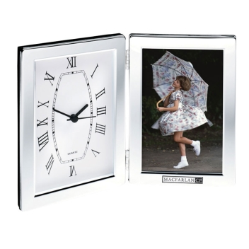 Jadis Desk Clock & Photo Frame