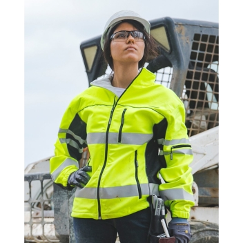 Kishigo Unisex Premium Black Series&reg; Class 3 Soft Shell Jacket - Js137-138