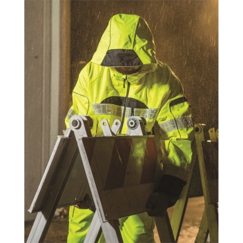 Kishigo Unisex Premium Black Series&reg; Rainwear Jacket - Rwj106-107