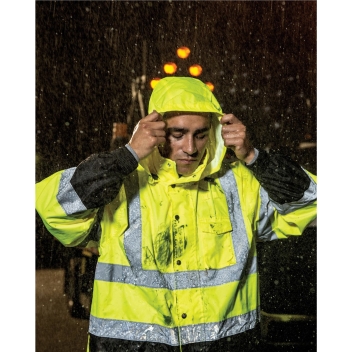 Kishigo Unisex Storm Cover Waterproof Rain Jacket - Rwj102-103