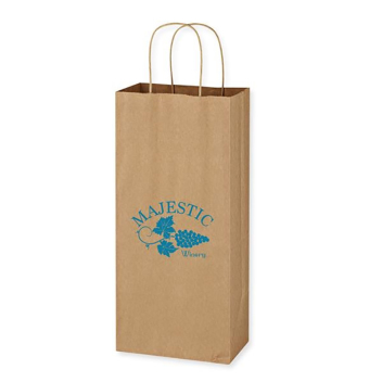 Kraft Paper Brown Wine Bags