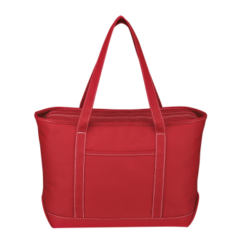 Large Cotton Canvas Yacht Tote Bag