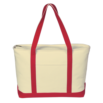 Custom Large Heavy Cotton Canvas Tote Bag