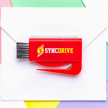 Letter Opener With Keyboard Brush And Screen Dusters