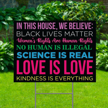 Love Is Love Yard Signs