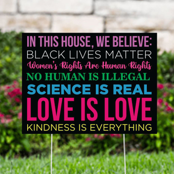 Love Is Love Yard Signs