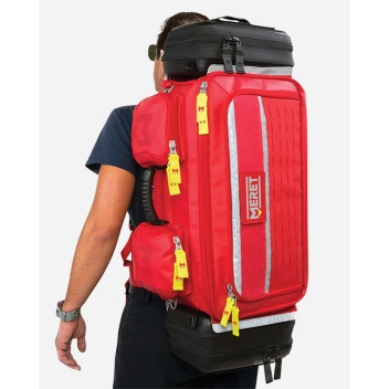 Meret Omni&trade; Pro X Red Convertible Backpack Bag - M8101f