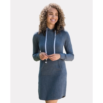 Mv Sport Women's Suzie Hooded Sweatshirt Dress - W2340
