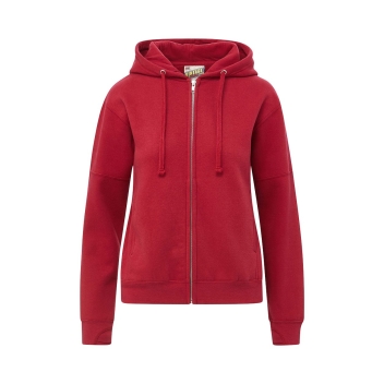Mv Sport Women's Vintage Fleece Hooded Full-zip Sweatshirt - W25165