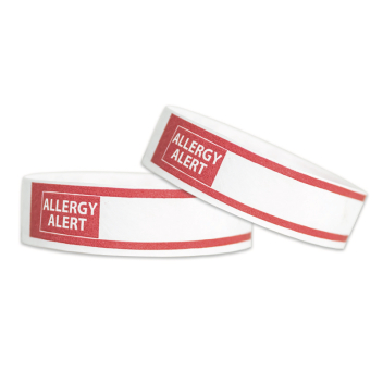 Medical Alert Tyvek Wristbands