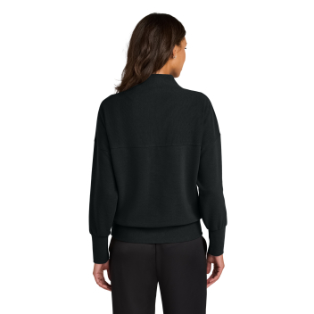 Mercer+mettle Women's Linear Texture 1/4-zip