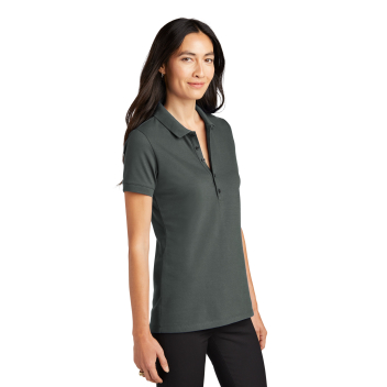 Mercer+mettle Women's Stretch Heavyweight Pique Polo