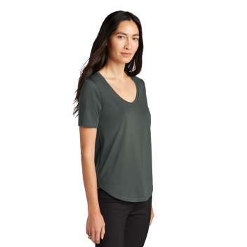 Mercer+mettle Women's Stretch Jersey Relaxed Scoop