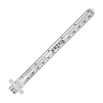 Metal Pocket Ruler