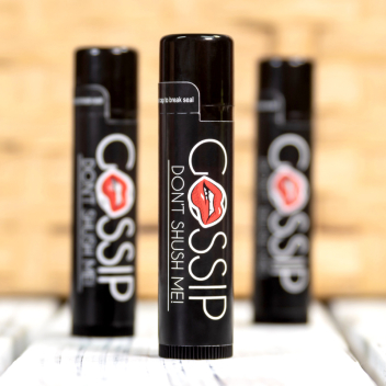 Natural Lip Balm In Black Tube - Full Color