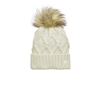 New Era Faux Fur Pom Beanie