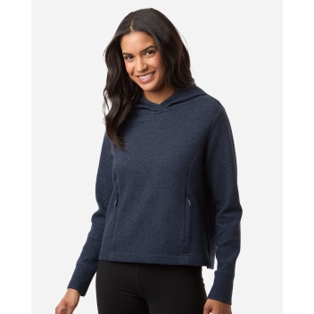North End Women's Spirit Textured Hooded Pullover - Ne729w