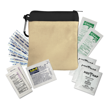 Outdoor Day Kit Canvas Zipper Tote Kit