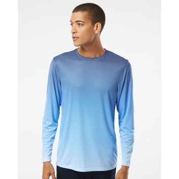 Paragon Unisex Barbados Performance Pin Dot Long Sleeve T-shirt - 225