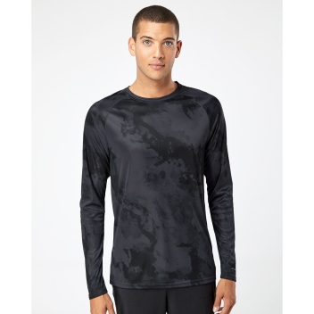 Paragon Unisex Cabo Camo Performance Long Sleeve T-shirt - 228