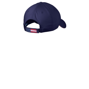 Port Authority Americana Flag Sandwich Cap.