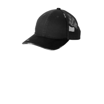 Port Authority Distressed Mesh Back Cap
