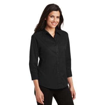 Port Authority Ladies 3/4-sleeve Easy Care Shirt.