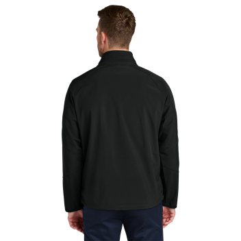 Port Authority Tall Textured Soft Shell Jacket.