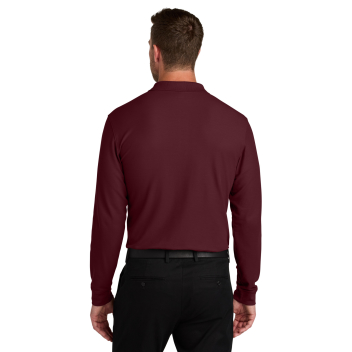 Port Authority Wearever Signature Pique Long Sleeve Polo