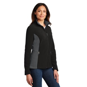 Port Authority Women's Colorblock Value Fleece Jacket.