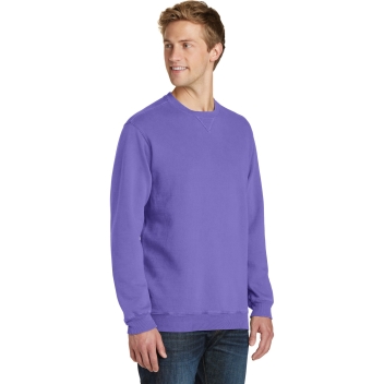 Port & Company Beach Wash Garment-dyed Crewneck Sweatshirt