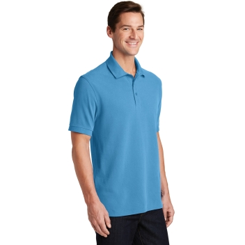 Port & Company Combed Ring Spun Pique Polo.