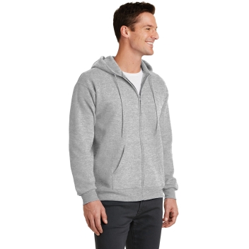Port & Company - Core Fleece Full-zip Hooded Sweatshirt.