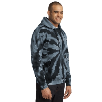 Port & Company Tie-dye Pullover Hooded Sweatshirt.