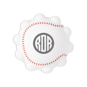 Baseball Shape Push Pop Fidget Sensory Toy