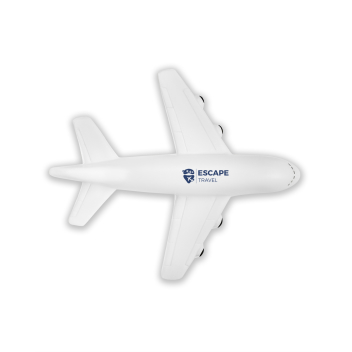 Passenger Airplane Shape Stress Ball