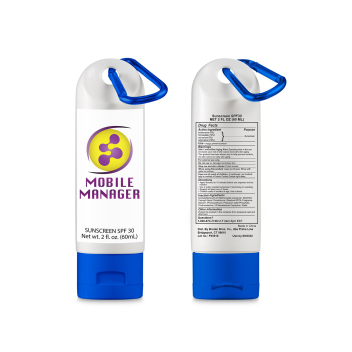 Sunscreen With Carabiner 2oz