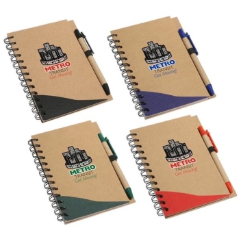 Recycle Write Notebook & Pen