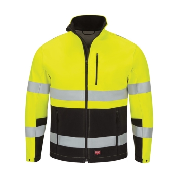Red Kap Men's Hi-visibility Soft Shell Jacket - Jy34