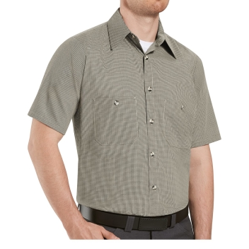 Red Kap Men's Premium Short Sleeve Work Shirt - Sp20