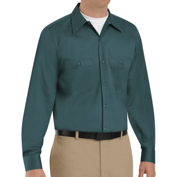Red Kap Men's Tall Cotton Uniform Shirt - Sc30t