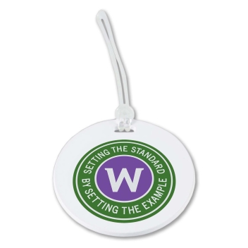Round Luggage Tag