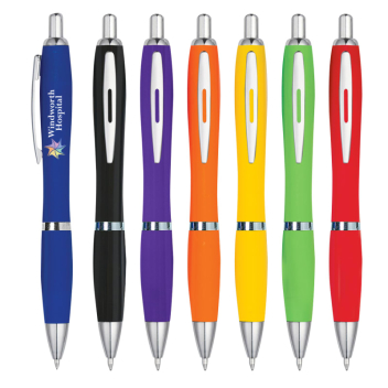Satin Pen With Antimicrobial Additive