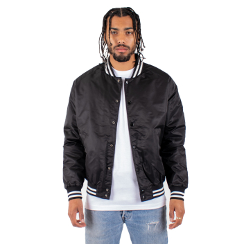 Shaka Wear Men's Varsity Bomber Jacket
