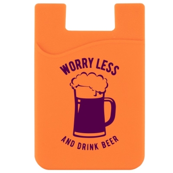 Soft Silicone Cell Phone Wallet