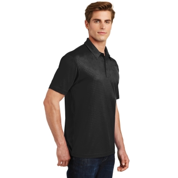 Sport-tek Embossed Posicharge Tough Polo .